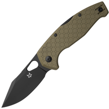 Fox Knives Kita Niolox steel, Topshield Black finish, FRN foliage handle - KNIFESTOCK