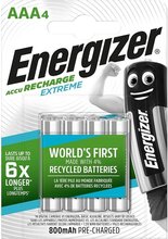 Energizer újratölthető akkumulátorok Extreme mikroceruza AAA HR03 FSB4 800 mAh - KNIFESTOCK