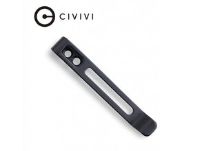 Civivi  Black Stainless Steel Clip CA-05A-V1 - KNIFESTOCK