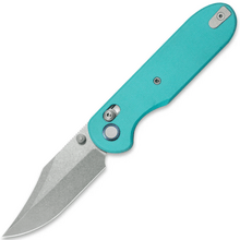 GEO Knife Ethereal Cutter SW M390 Blade Tiffany Blue G10 - KNIFESTOCK