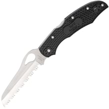 Spyderco Cara Cara 2 Rescue Lightweight Black BY17SBK2 - KNIFESTOCK