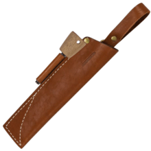 BPS Knives Brown Sheath SH07 with Fire Steel BPS-Brown-Sheath-SH07 - KNIFESTOCK