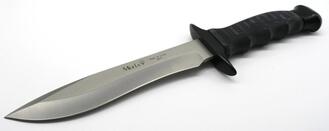 Muela 85-161 Griff aus Gummi, Metall Schwarz - KNIFESTOCK