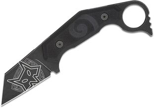 FOX knives WIHONGI, TOA N690CO BLACK IDRO.STONEWASHED BLADE,G10 BLACK FX-652 - KNIFESTOCK