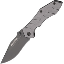 BLACK FOX REVOLVER KNIFE BLACK G10 HANDLE 440C SATIN BLADE - KNIFESTOCK