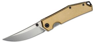 GIANT MOUSE ACE Clyde,Brass Scales / Black Hardware GM-CLYDE-BRASS - KNIFESTOCK