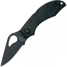 Spyderco BY10BKP2 Robin 2 Black Stainless Black Blade - KNIFESTOCK