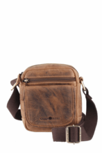 GreenBurry Vintage Travel-3 shoulder bag small leather 1557-25 - KNIFESTOCK