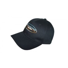 Fällkniven Baseball cap with embroidered logo, black - KNIFESTOCK