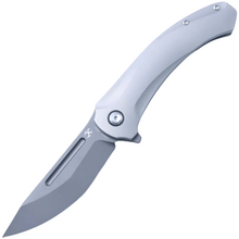 Kansept knives Hira Gray Bead Blasted CPM S35VN Bead Blasted Titanium K1090A4 - KNIFESTOCK