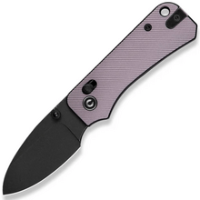 Civivi Baby Banter 2 Ben Petersen Purple Aluminum HandleBlack Stonewashed Nitro - KNIFESTOCK