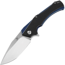 Kansept Hellx Black G10 + Anodized  Blue Stainless Steel - KNIFESTOCK