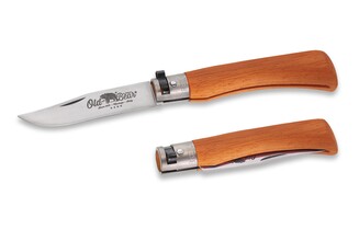 OLD BEAR® - STAINLESS STEEL, ORANGE LAMINATED HANDLE XL 9307/23_MOK - KNIFESTOCK