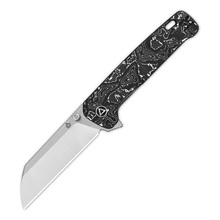 QSP Knife Penguin Plus 20CV, Aluminium Foil CF,Titanium QS130XL-D1 - KNIFESTOCK