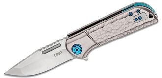CRKT LANNY Assisted SILVER CR-6525 - KNIFESTOCK
