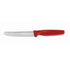 WÜSTHOF Utility Serrated Knife 10cm, Red 1225302410 - KNIFESTOCK