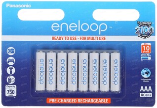 Panasonic Eneloop AAA 8st 4MCCE/8BE - KNIFESTOCK
