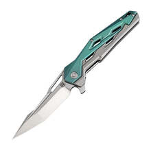 Artisan Bombardier S35VN/Titanium Green 1812G-GNS - KNIFESTOCK