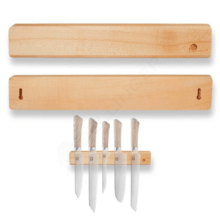 Dellinger Wooden magnetic strip (maple) 430x65x20mm - KNIFESTOCK