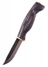 WOOD JEWEL Fixed Blade Knife, Black WJ23BLACK - KNIFESTOCK