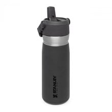 STANLEY GO FLIP IceFlow Water Bottle with Straw 650ml Dark gray 10-09697-008 - KNIFESTOCK