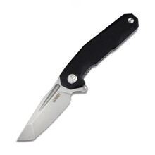 KUBEY Carve Liner Lock Folding Knife Black G10 Handle KB237G - KNIFESTOCK