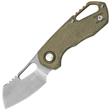MKM ISONZO M390 Green canvas micarta BÖHLER M390 MK FX03M-2GC - KNIFESTOCK