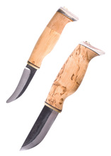 WOOD JEWEL Fixed Blade Knives Set, 2 pcs WJ23NA - KNIFESTOCK