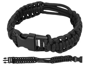 Mil-Tec BRACELET DE MONTRE PARACORD noir M 15774102-903 - KNIFESTOCK