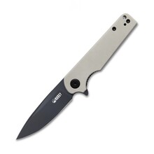 KUBEY Wolverine Liner Lock Folding Knife Ivory G10 Handle KU233G - KNIFESTOCK