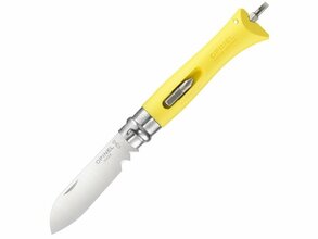Opinel 001804 VRI N°09 Inox DIY Yellow - KNIFESTOCK