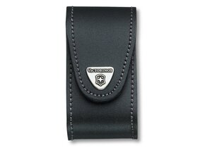 VICTORINOX 4.0521.XL Jumbo Leather Pouch for SwissChamp XLT, Black - KNIFESTOCK