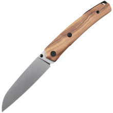 Petrified Fish PF719 Patte V3 14C28N Blackstonewash Olíva fa PF719OWOW - KNIFESTOCK