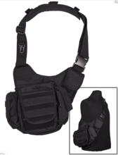 Mil-Tec SLING BAG MULTIFUNKCIÓ fekete 13726502 - KNIFESTOCK