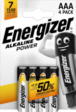 E300132613 Energizer Alkaline Power Mikrotužka AAA/4 LR03/4 - KNIFESTOCK