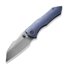WE KNIFE High-Fin Gray Stonewashed/Titanium Blue WE22005-3 - KNIFESTOCK