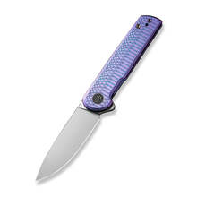 WE Charith Ripple Muster Lila Titan Griff Silber Perlen gestrahlte CPM 20CV Klinge WE20056-2 - KNIFESTOCK
