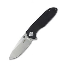 KUBEY Belus Pocket Knife, Black G10 Handle KU342A - KNIFESTOCK