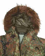 Mil-Tec COL EN FOURRURE POUR VESTE IMPERMÉABLE olive 10615101 - KNIFESTOCK