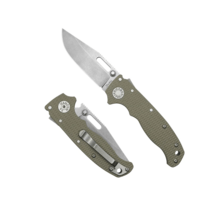 Demko Knives AD20.5 - Clip Point G10 - Coyote Tan S35VN 205-S35-CPCT - KNIFESTOCK