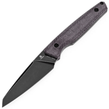 Tenable Knives Parr Blackwash 14C28N Purple Micarta - KNIFESTOCK