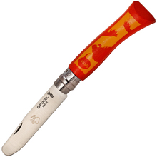 Opinel VRI N°07 Inox Primul Meu Opinel Portocaliu Leu 001701ks - KNIFESTOCK