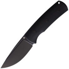Petrified Fish PFP01F Beluga Fekete Stonewashed N690 Fekete G10 PFP01FDW - KNIFESTOCK