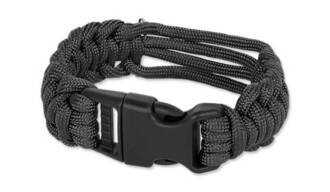 Mil-Tec BRACELET MONTRE PARACORD noir XL 15774102-905 - KNIFESTOCK