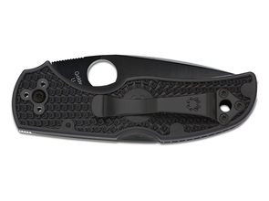 Spyderco Native 5 Lightweight Black Black Blade C41PSBBK5 - KNIFESTOCK