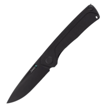 ANV Knives Z200 - SLEIPNER, DLC, LINER LOCK, G10 BLACK, PLAIN EDGE ANVZ200-018 - KNIFESTOCK