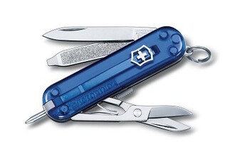 Victorinox SIGNATURE,translucent blue 0.6225.T2 - KNIFESTOCK