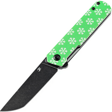 Kansept Foosa 154CM Green G10 with Snowflake Print X2020T5 - KNIFESTOCK