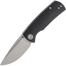 Petrified Fish PFP01X Beluga Sand blasting 14C28N Black G10 PFP01XDP - KNIFESTOCK