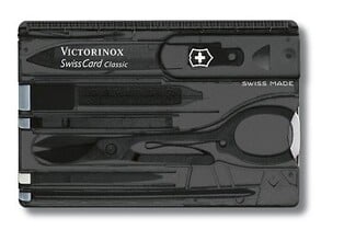 Victorinox SwissCard Onyx Translucent 0.7133.T3 - KNIFESTOCK